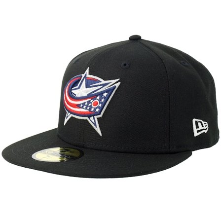 New Era - NHL Svart fitted Caps - Columbus Blue Jackets 59FIFTY Black Fitted @ Hatstore