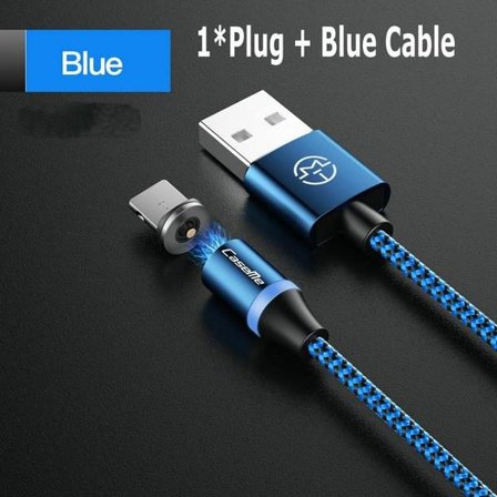 CaseME magnet laddare USB-C blå