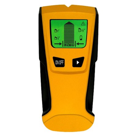 3-i-1 Veggdetektor, Elektronisk Studskanner, Oppdager Metall, Ledninger