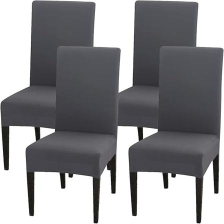 Venyttelevät Tuolinpäällys 4 Kpl Moderni Ruokailutilan Liukupäällinen Pesu Tuolin Päällinen Ruokailutilaan Hääkimppu Hotelli Ravintola Sisustus (