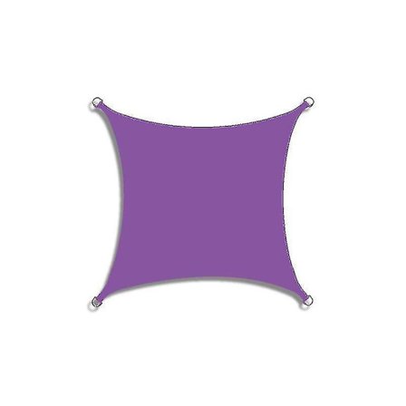 2 X 4 meter vattentät solskugga segla utomhus markiser för trädgårdsgård segel Pool Partio Solskydd