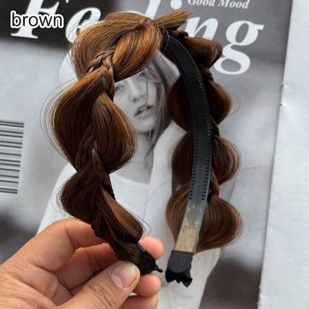 Fletthodebøyle Fiskebeinsfletter BRUN