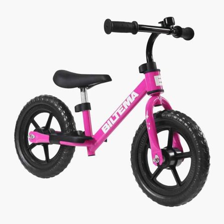 Biltema - Balansesykkel 12" rosa