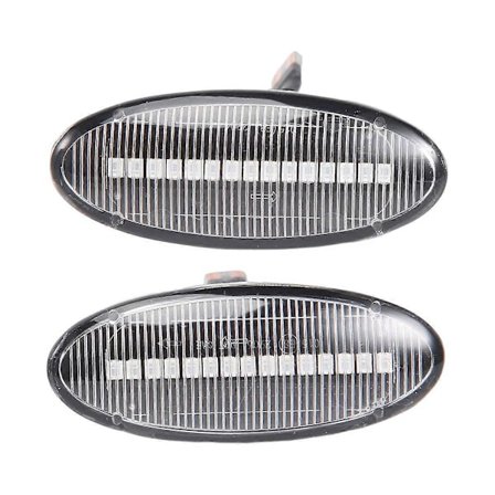Bil LED Dynamisk Sideblinklys Blinklys for Nissan Qashqai J10 X-Trail T31 Cube Juke