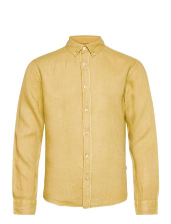 Dyed Linen Sawsett Yellow Mads Nørgaard