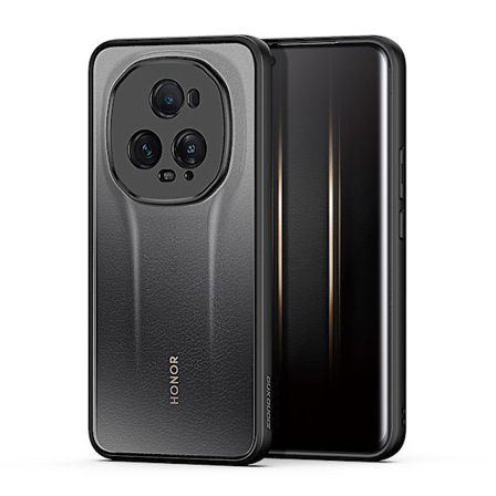 Stöttåligt telefonfodral för Honor Magic 5, 5 Pro, Svart
