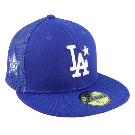 New Era - MLB Ble fitted Czapka Z Daszkiem - Los Angeles Dodgers MLB22 All Star Game Wo 59FIFTY Royal Mesh Fitted @ Hatstore