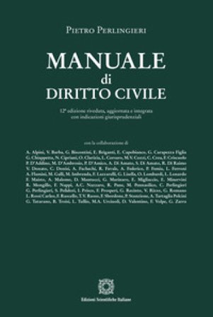 Manuale di diritto civile Pietro Perlingieri
