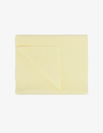 Merino Wool Scarf - Soft Yellow