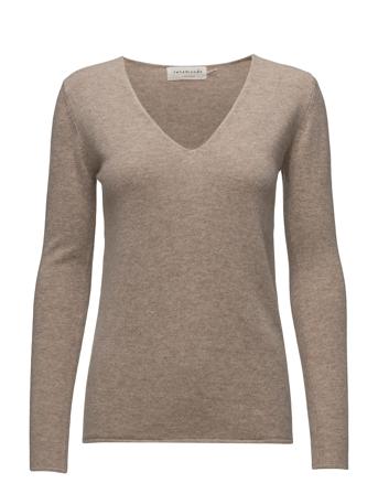 Pullover Ls Villapaita Beige Rosemunde