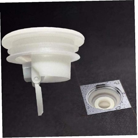 Hajutiivis suihkulattian sifoninkansi viemärin siivilä kylpyhuoneeseen