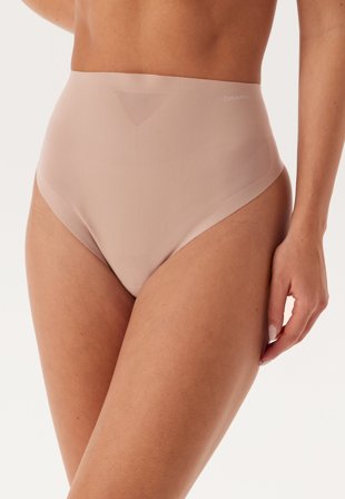 Calvin Klein-Sculpted Firm Mesh Thong-XL