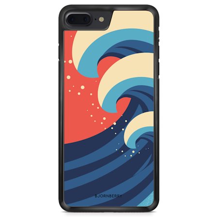 Bjornberry Skal iPhone 8 Plus - Vågor