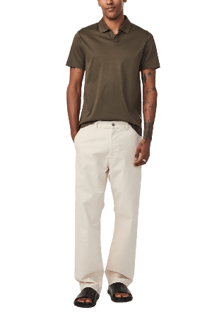 NN07 Paul SS Polo 3525 Överdelar Herr Grön M