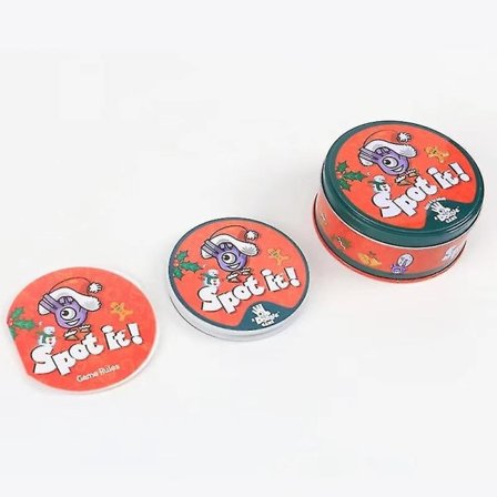 Spot it klassiske kortspil Red holiday