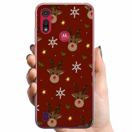 Motorola Moto E6s (2020) Tpu Mobilskal Christmas