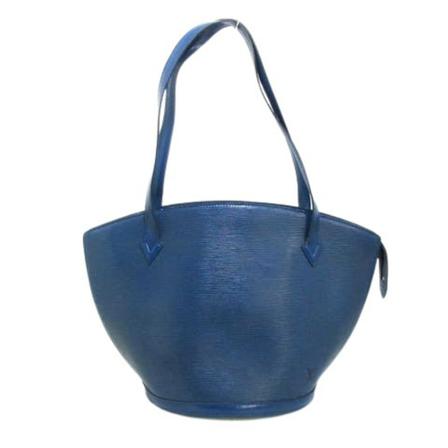 Louis Vuitton Vintage, Pre-owned Saint Jacques Blauw, Dames, Maat:ONE Size,leather