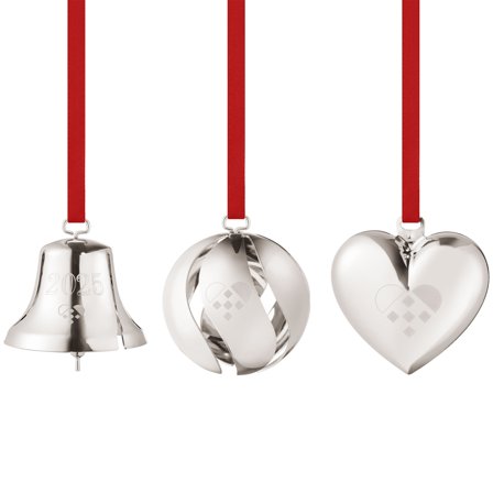 Georg Jensen CC 2025 Lahjasetti 3 osaa, palladiumpinnoite