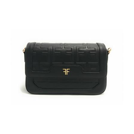 Fracomina, Shoulder Bag Czarny, Kobieta, Rozmiar: ONE Size