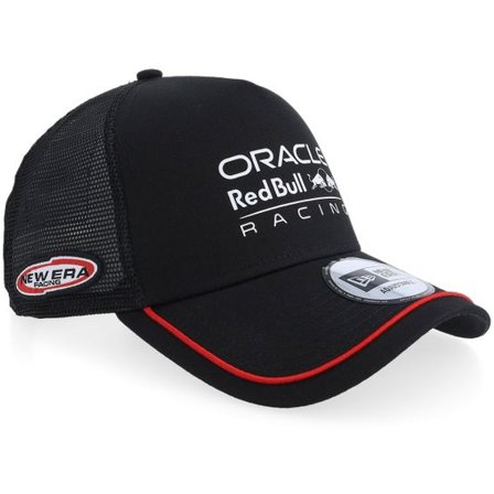 New Era - Motor Svart trucker Keps - Red Bull F1 26 Patch 9FORTY Black A-frame Trucker @ Hatstore