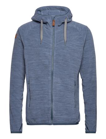 Hareid Fleece Jacket Sweat-shirts & Hoodies Fleeces & Midlayers Sininen Bergans