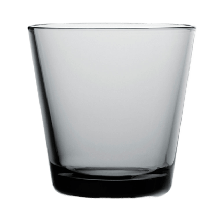 Iittala Kartio Glas 21 cl 2 st Kök & matlagning Grå ONESIZE