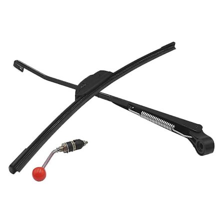 350*400mm Manuaalinen UTV Tuulilasinpyyhin 15,7 Tuuman Pyyhinsetti Polestar Trooper Rzr 800 900 1000 Kan Kawasaki Honda