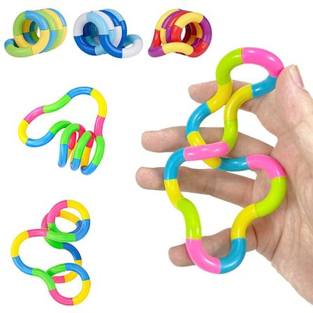 2-pakkauksen Tangle Twist - Fidget-lelu / Aistipeli YY