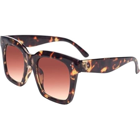 Vintage Dam Överdimensionerade Solglasögon Designer Lyx Fyrkantiga Solglasögon UV400 Skydd Platt Lins