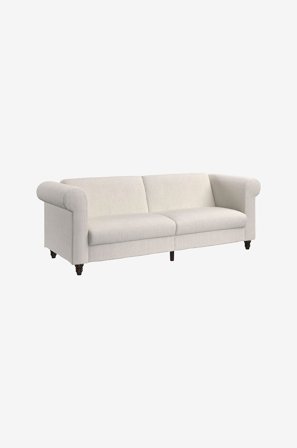 Dorel Home - Sofa 3 Seater Felix Ii - Hvid - 3-pers. sofaer - Fra Homeroom