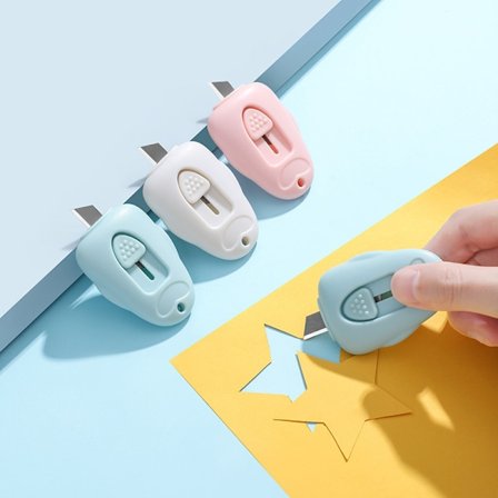 Mini-kniv med nyckelringshål