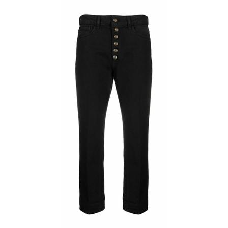 Dondup, Jeans Zwart, Dames, Maat:W30,Cotton