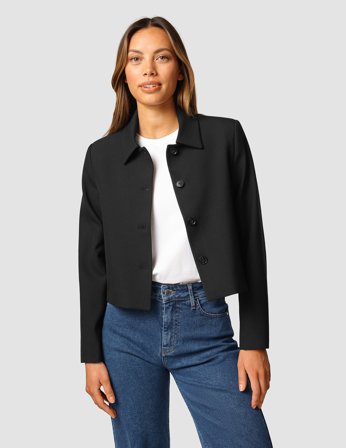 Shaping New Tomorrow - Dame - Serene Jacket - Black - Størrelse S