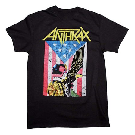 Anthrax T-shirt Anthrax Dredd Eagle T-shirt