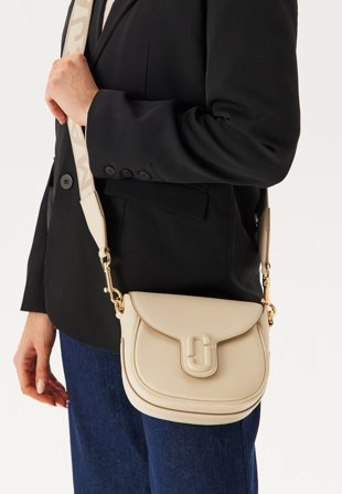Marc Jacobs - The Small Saddle Bag - Cloud White - Accessoarer - - Bubbleroom