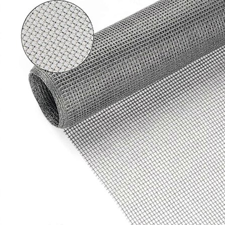 Fönsternät, 120cm x 250cm Slitstarka Glasfibernät för Fönster och Dörrar Insektsnät Ersättning Flugnät (FMY)