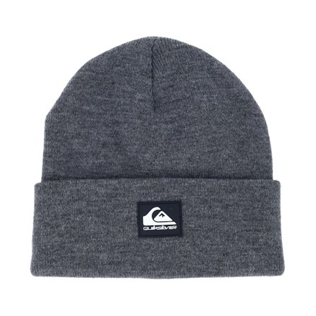 Quiksilver - Grey cuff Beanie - Brigade Beanie Dark Grey Heather Cuff @ Hatstore