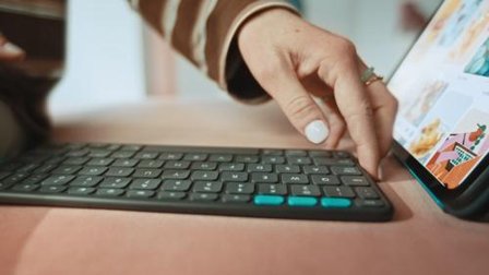 Logitech FLIP FOLIO - GRAPHITE - DEU IPAD PRO AND AIR 13 INCH PERP