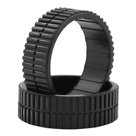 2 st Halkfria hjuldäck för iRobot Braava 380 380T 320 Mint5200 Robotdammsugare Ersättning