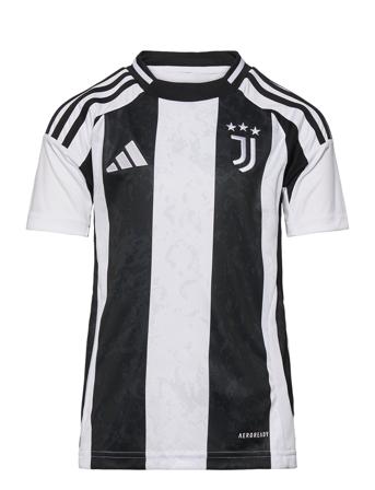 Juve H Jsy Y Tops T-shirts Football Shirts Black Adidas Performance