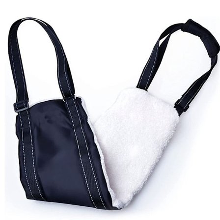 Bärbar hundsele för bakbenen, höftstödsele för att hjälpa till att lyfta bakdelen för