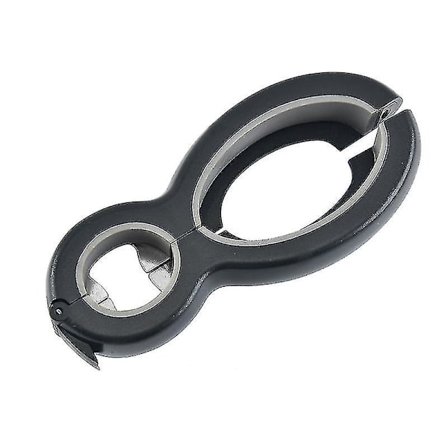 Multifunktionel Flaskeåbner, Øl Flaskeåbner, Husholdning, Køkkenredskaber, Sort