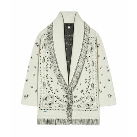 Alanui, Cardigans Wit, Dames, Maat:M