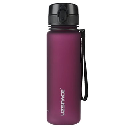 1000ML, portabel sport- och träningsflaska för utomhusbruk, Tritan frostad för studenter och barn, anti-dropp vattenkopp