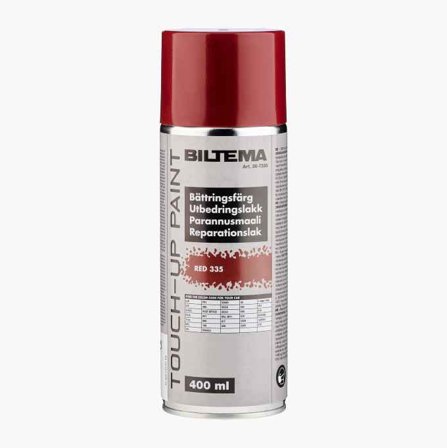 Biltema - Utbedringslakk rød 400 ml