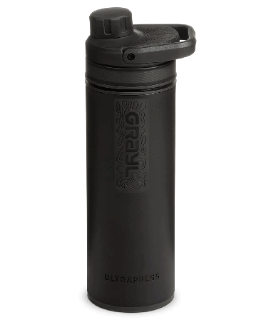 Grayl UltraPress Purifier Bottle 500ml Covert Black