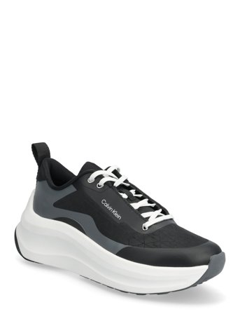 Calvin Klein Chunky Runner Laceup Mix Aop - Black - 38