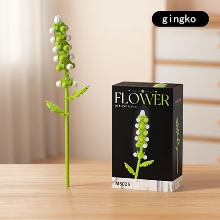 Romantiske Byggeklodsdekorationer, Julegaver til Jul Halloween Fødselsdag