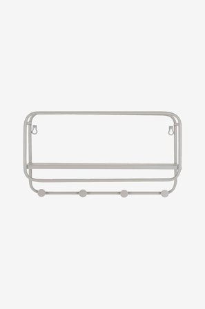 House Nordic - Hattuhylly Feira - Harmaa - Seinähyllyköt - - Homeroom