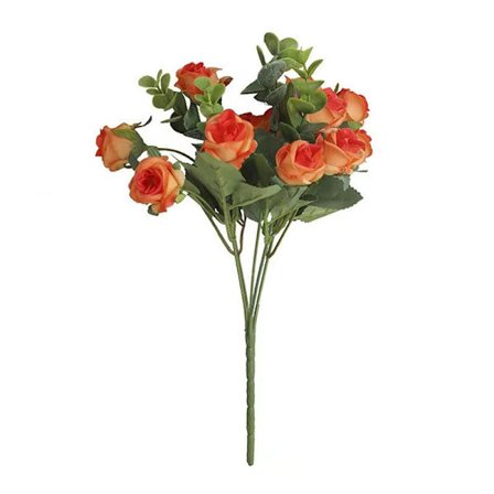 Simulering Rose 5 Branch Artificiell Rose Flower